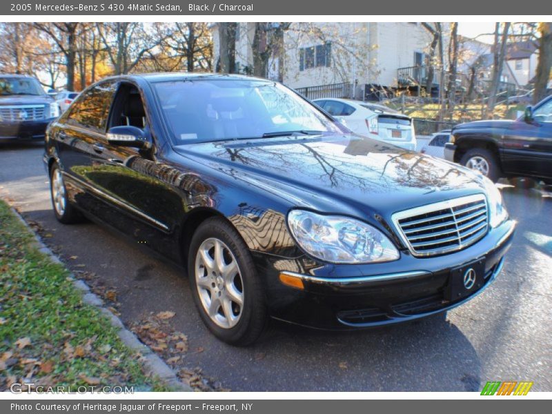 Black / Charcoal 2005 Mercedes-Benz S 430 4Matic Sedan