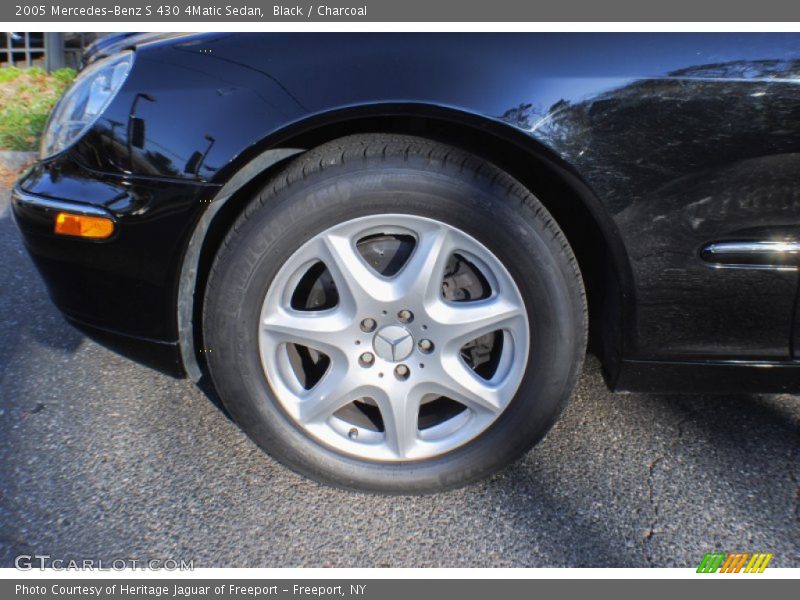 Black / Charcoal 2005 Mercedes-Benz S 430 4Matic Sedan