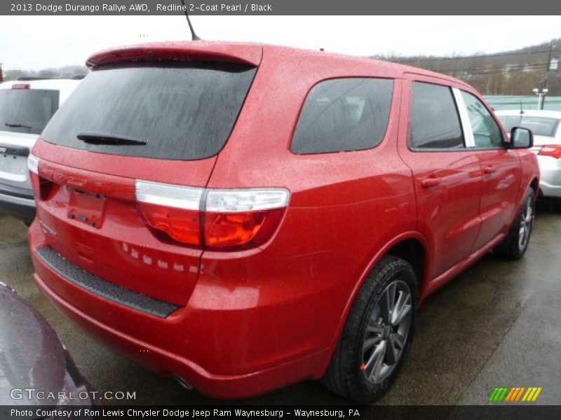 Redline 2-Coat Pearl / Black 2013 Dodge Durango Rallye AWD