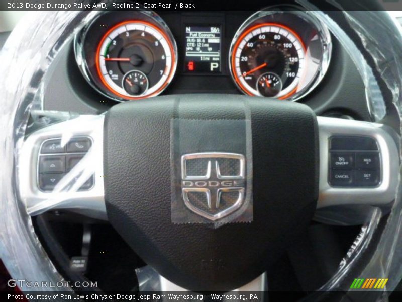 Redline 2-Coat Pearl / Black 2013 Dodge Durango Rallye AWD