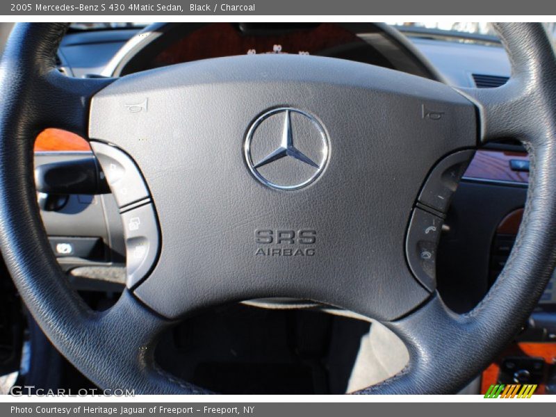 Black / Charcoal 2005 Mercedes-Benz S 430 4Matic Sedan