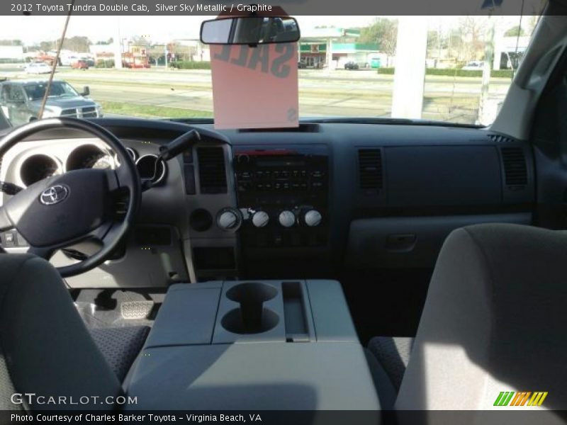 Silver Sky Metallic / Graphite 2012 Toyota Tundra Double Cab