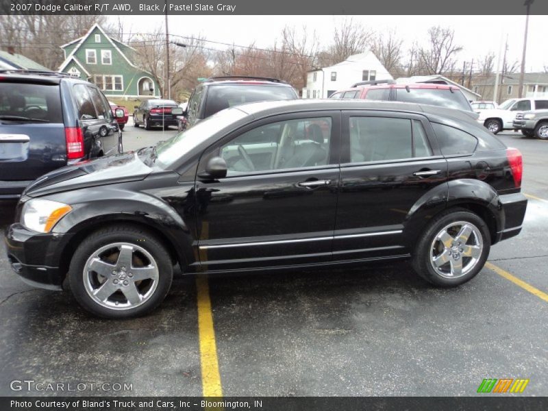Black / Pastel Slate Gray 2007 Dodge Caliber R/T AWD