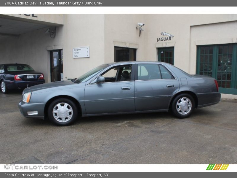 Thunder Gray / Dark Gray 2004 Cadillac DeVille Sedan