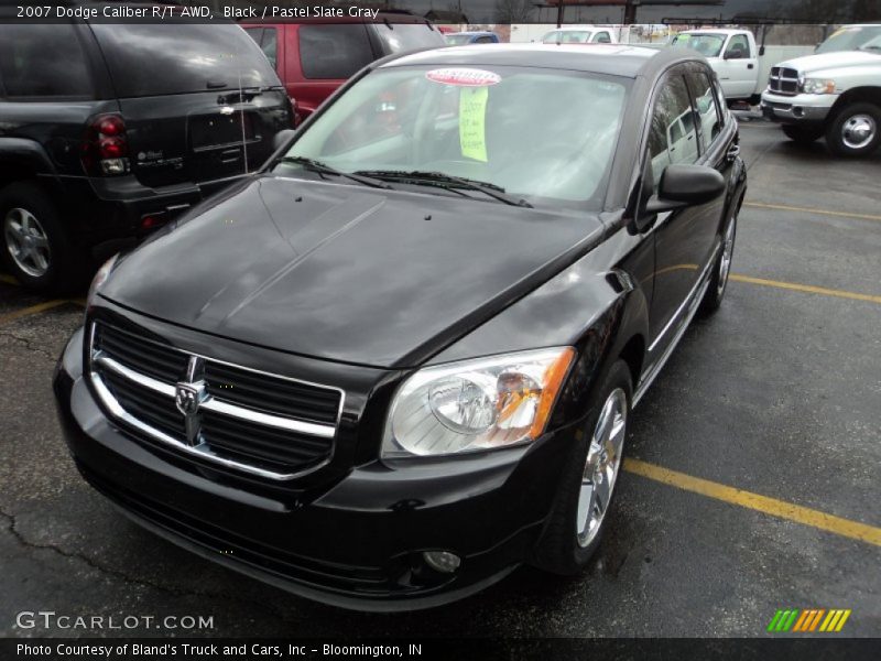 Black / Pastel Slate Gray 2007 Dodge Caliber R/T AWD