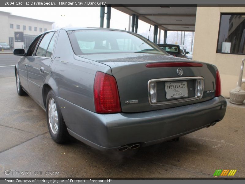 Thunder Gray / Dark Gray 2004 Cadillac DeVille Sedan