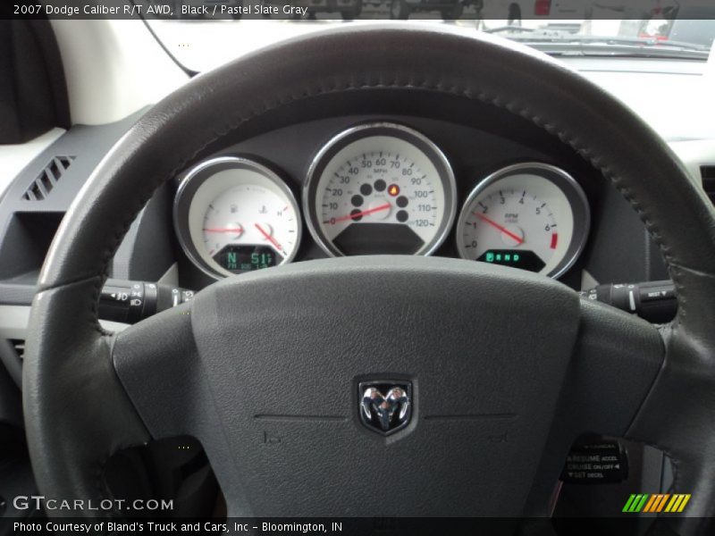 Black / Pastel Slate Gray 2007 Dodge Caliber R/T AWD
