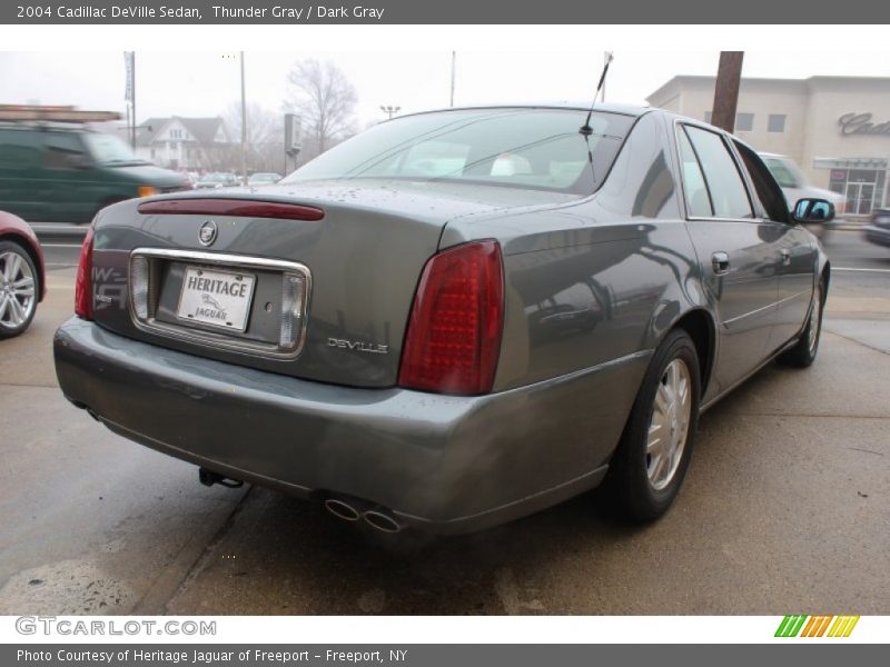 Thunder Gray / Dark Gray 2004 Cadillac DeVille Sedan