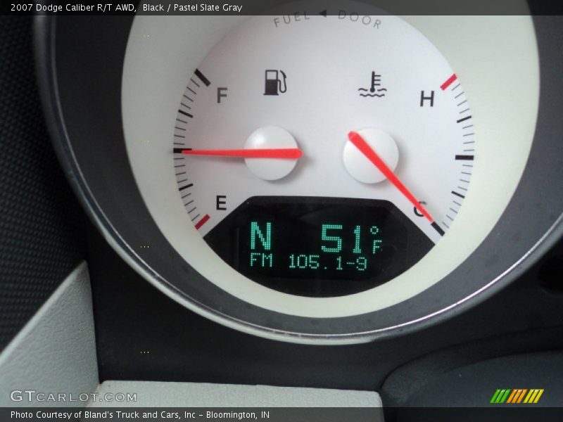 Black / Pastel Slate Gray 2007 Dodge Caliber R/T AWD