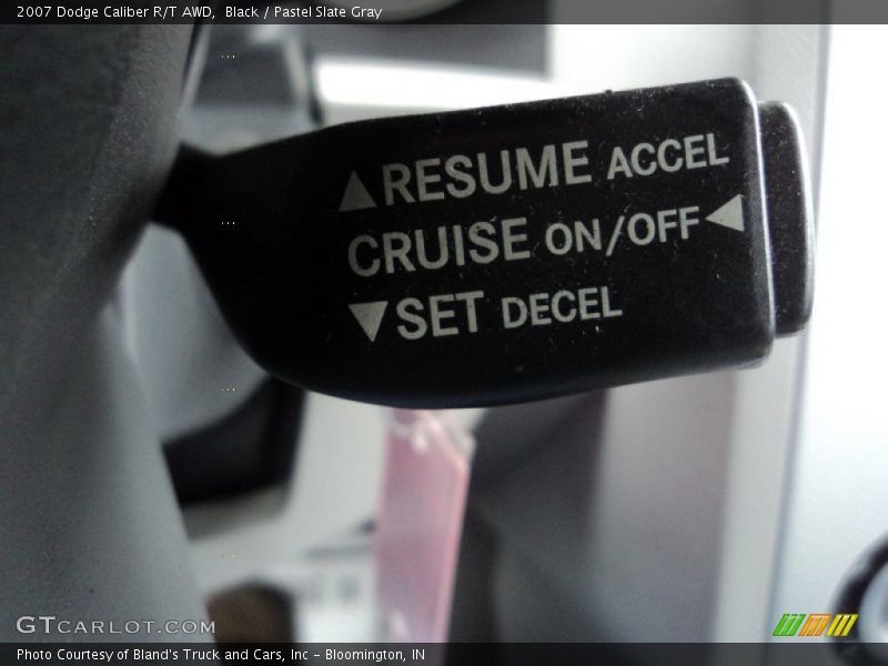 Black / Pastel Slate Gray 2007 Dodge Caliber R/T AWD