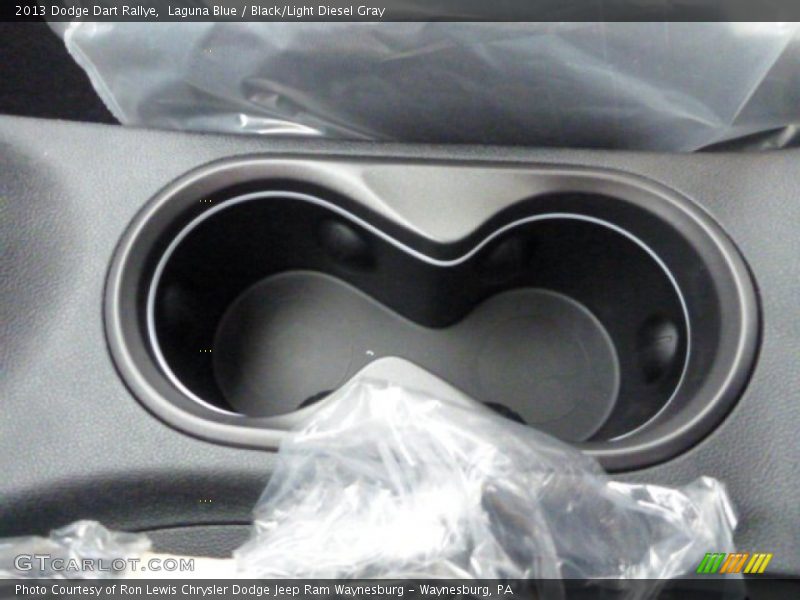 Laguna Blue / Black/Light Diesel Gray 2013 Dodge Dart Rallye