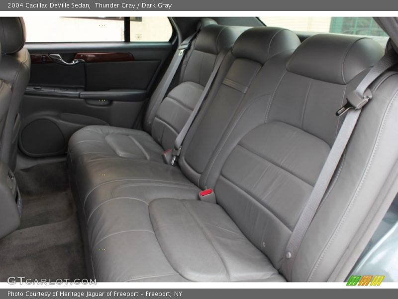 Rear Seat of 2004 DeVille Sedan