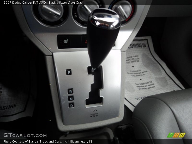Black / Pastel Slate Gray 2007 Dodge Caliber R/T AWD