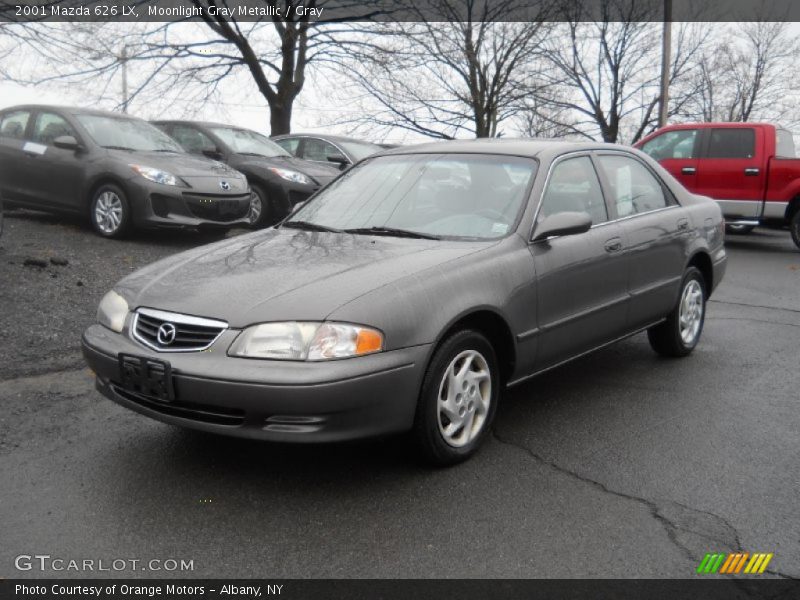 Moonlight Gray Metallic / Gray 2001 Mazda 626 LX