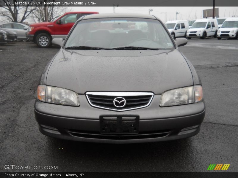 Moonlight Gray Metallic / Gray 2001 Mazda 626 LX