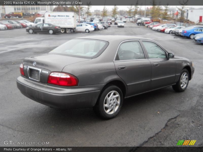 Moonlight Gray Metallic / Gray 2001 Mazda 626 LX