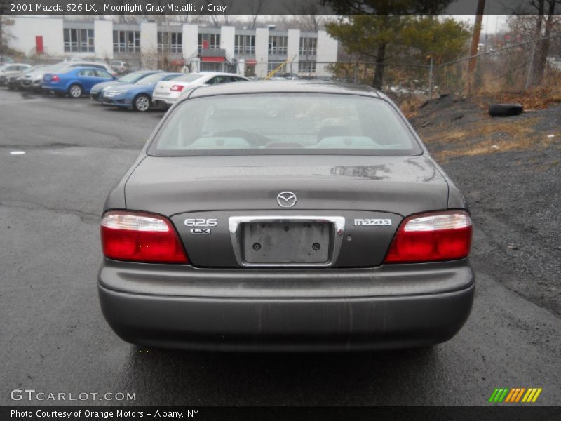 Moonlight Gray Metallic / Gray 2001 Mazda 626 LX