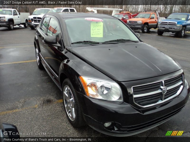 Black / Pastel Slate Gray 2007 Dodge Caliber R/T AWD