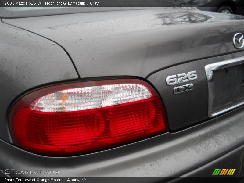Moonlight Gray Metallic / Gray 2001 Mazda 626 LX