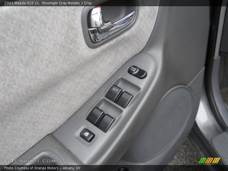 Moonlight Gray Metallic / Gray 2001 Mazda 626 LX