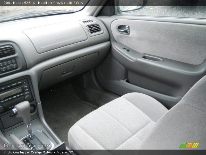 Moonlight Gray Metallic / Gray 2001 Mazda 626 LX