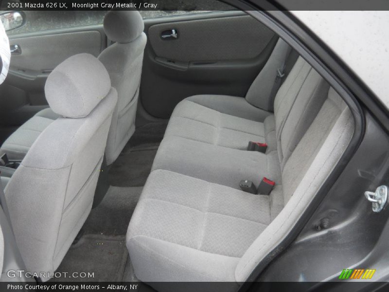 Moonlight Gray Metallic / Gray 2001 Mazda 626 LX