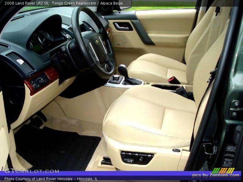 Tonga Green Pearlescent / Alpaca Beige 2008 Land Rover LR2 SE