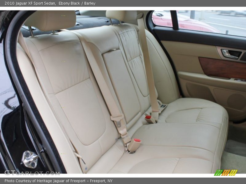 Ebony Black / Barley 2010 Jaguar XF Sport Sedan