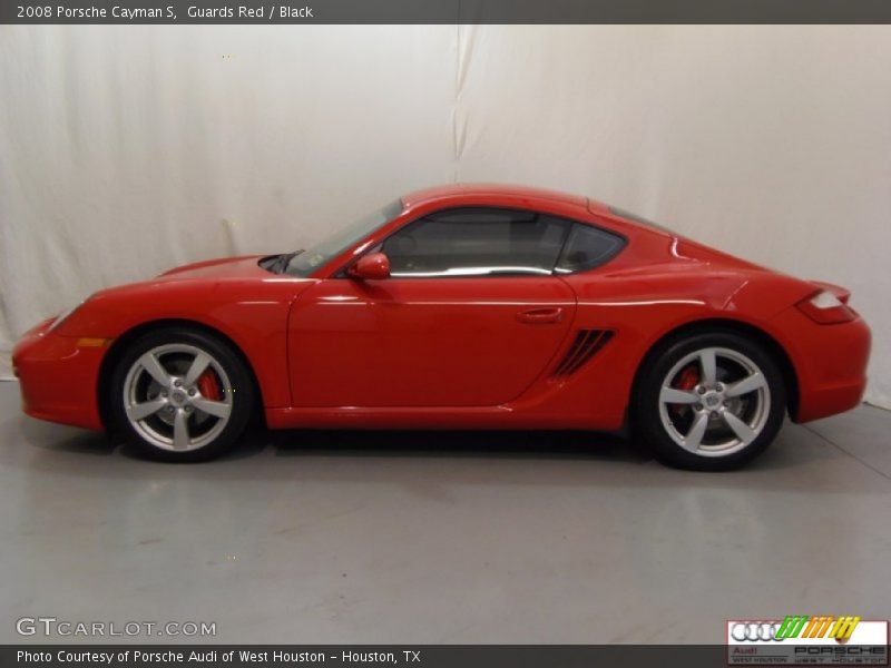 Guards Red / Black 2008 Porsche Cayman S