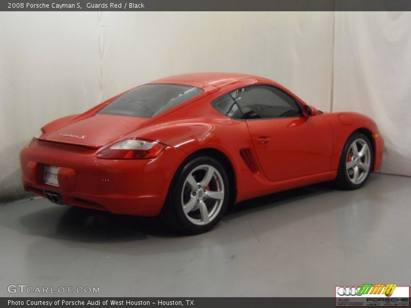 Guards Red / Black 2008 Porsche Cayman S