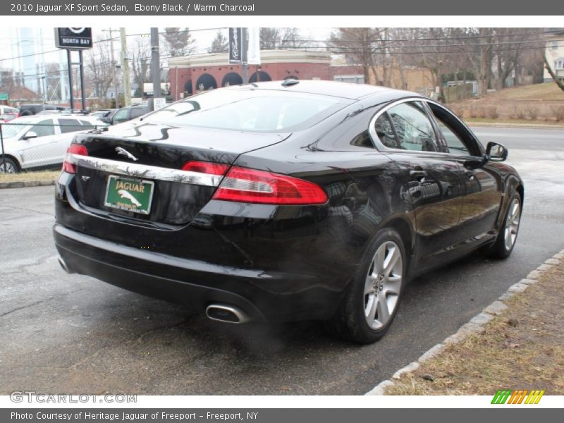 Ebony Black / Warm Charcoal 2010 Jaguar XF Sport Sedan