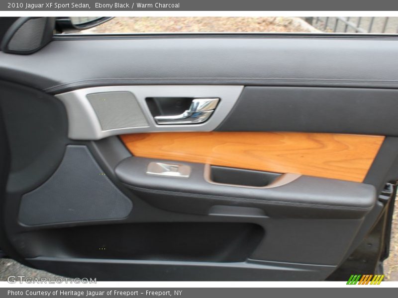 Ebony Black / Warm Charcoal 2010 Jaguar XF Sport Sedan