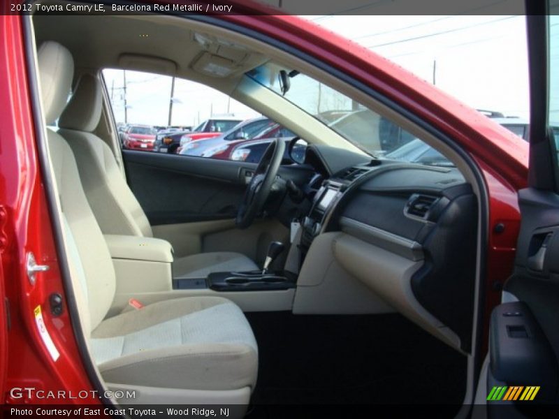 Barcelona Red Metallic / Ivory 2012 Toyota Camry LE