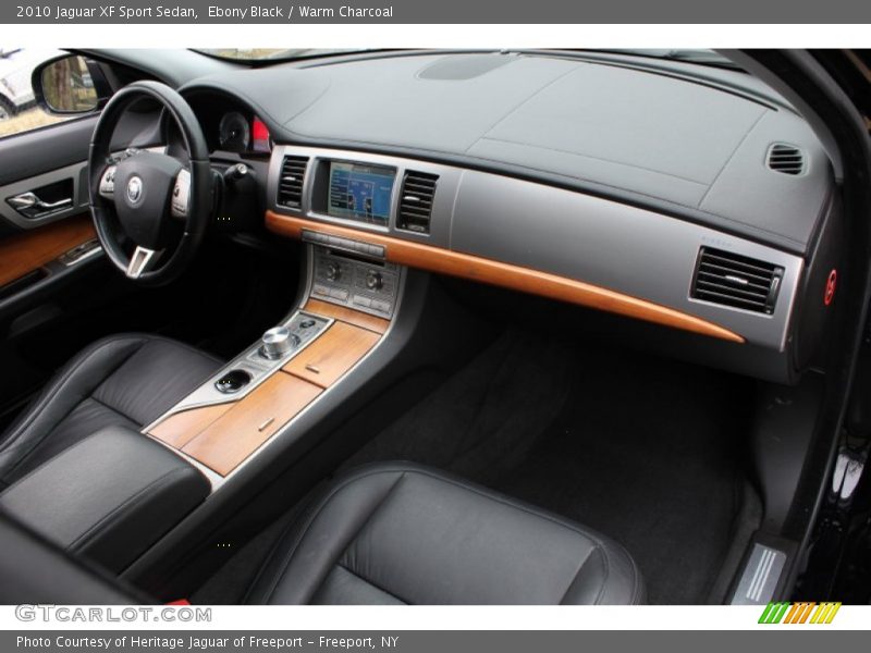Ebony Black / Warm Charcoal 2010 Jaguar XF Sport Sedan