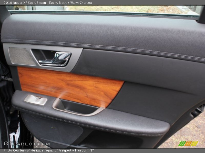 Ebony Black / Warm Charcoal 2010 Jaguar XF Sport Sedan