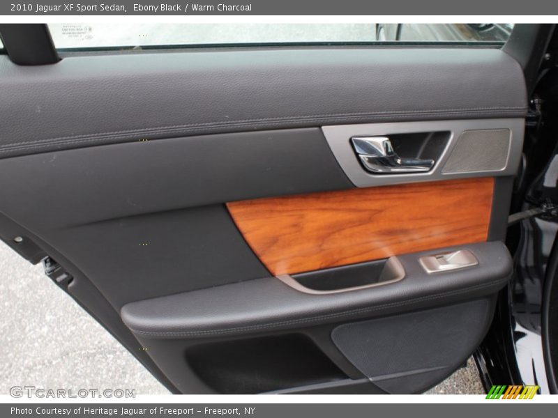Ebony Black / Warm Charcoal 2010 Jaguar XF Sport Sedan