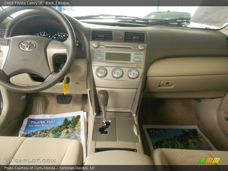 Black / Bisque 2009 Toyota Camry LE