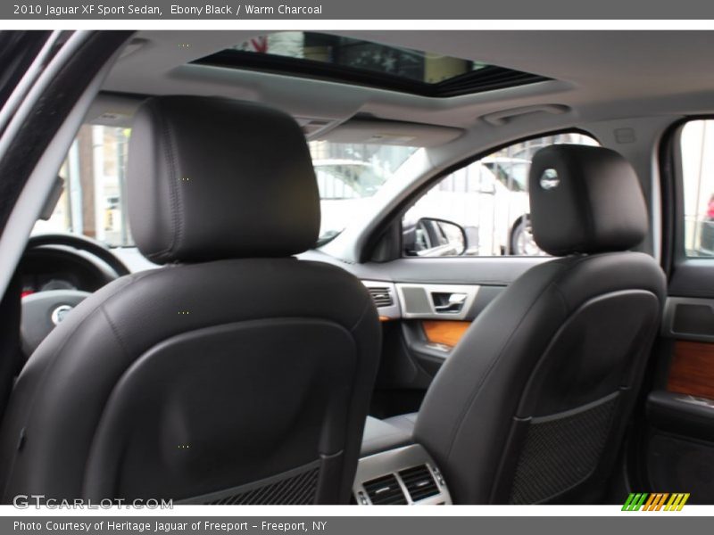 Ebony Black / Warm Charcoal 2010 Jaguar XF Sport Sedan