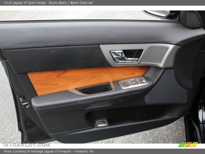 Ebony Black / Warm Charcoal 2010 Jaguar XF Sport Sedan
