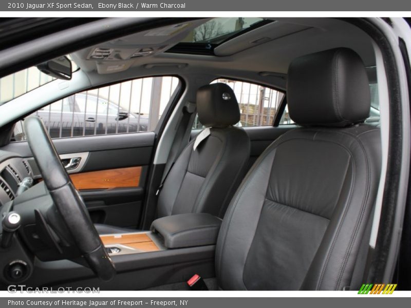 Ebony Black / Warm Charcoal 2010 Jaguar XF Sport Sedan
