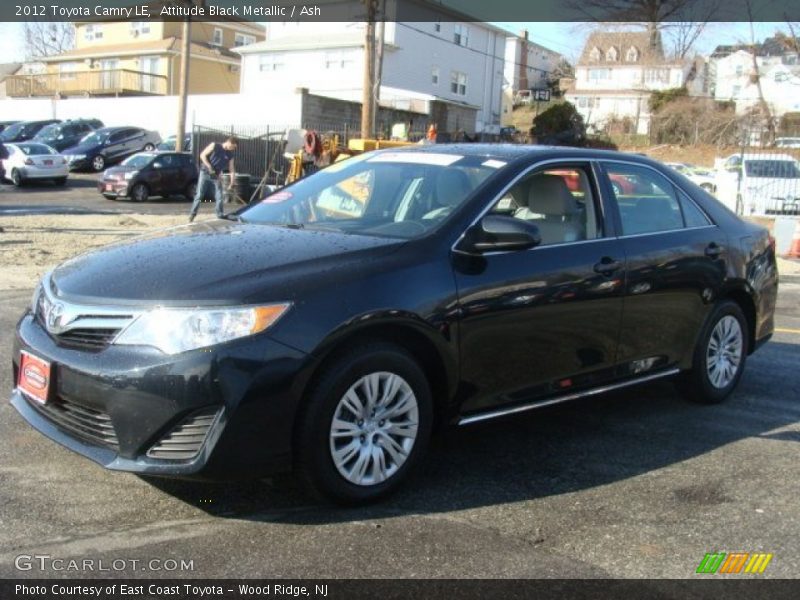 Attitude Black Metallic / Ash 2012 Toyota Camry LE