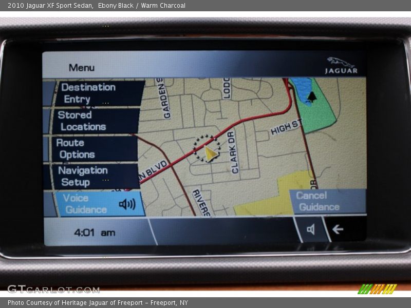 Ebony Black / Warm Charcoal 2010 Jaguar XF Sport Sedan