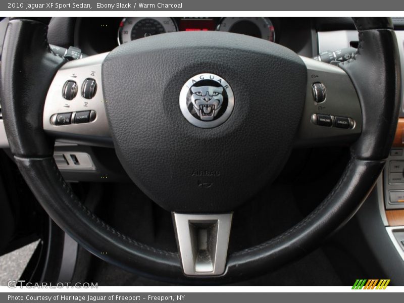 Ebony Black / Warm Charcoal 2010 Jaguar XF Sport Sedan