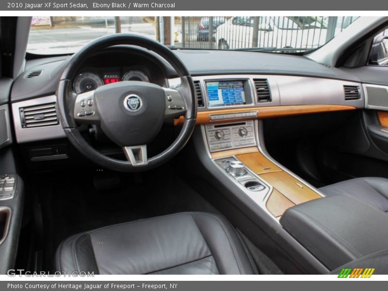Ebony Black / Warm Charcoal 2010 Jaguar XF Sport Sedan