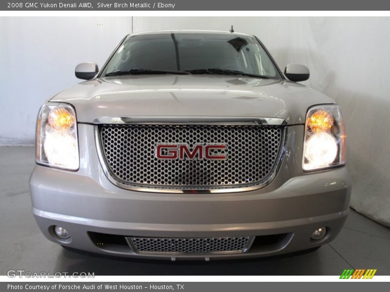 Silver Birch Metallic / Ebony 2008 GMC Yukon Denali AWD
