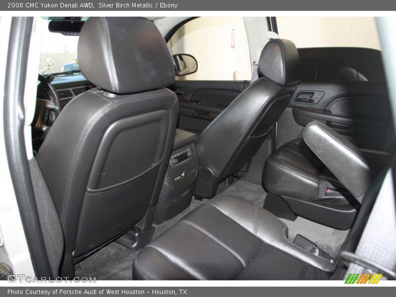 Silver Birch Metallic / Ebony 2008 GMC Yukon Denali AWD