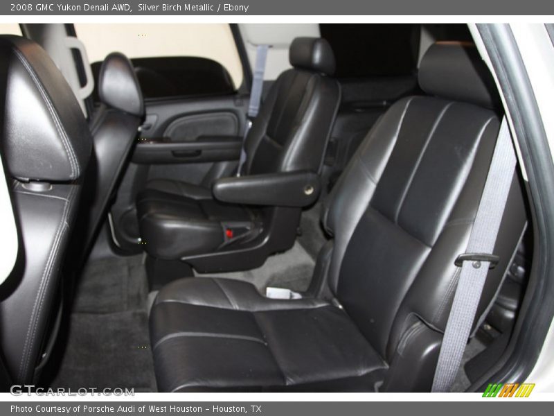 Silver Birch Metallic / Ebony 2008 GMC Yukon Denali AWD