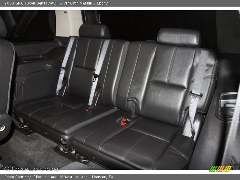 Silver Birch Metallic / Ebony 2008 GMC Yukon Denali AWD