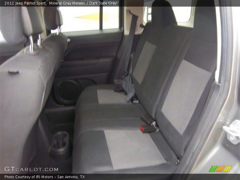 Mineral Gray Metallic / Dark Slate Gray 2012 Jeep Patriot Sport