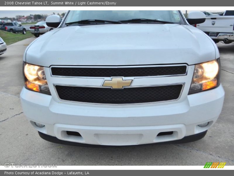 Summit White / Light Cashmere/Ebony 2008 Chevrolet Tahoe LT